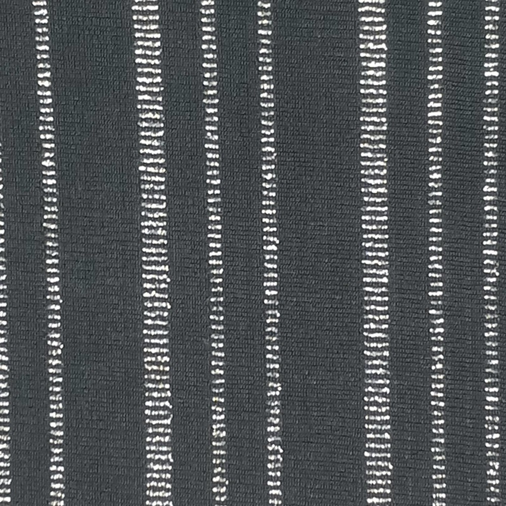 NWT 19 Cooper Black Metallic Striped Dress - Picture 5 of 5